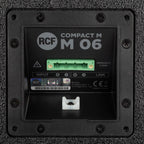 רמקול פסיבי RCF COMPACT M 06, תקריב על מחבר ה־Euroblock