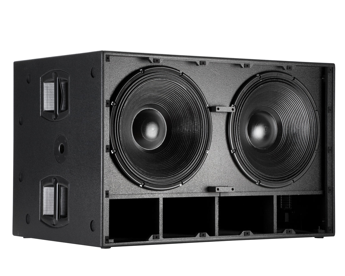 סאבוופר מוגבר RCF SUB 8006-AS – ללא גריל, שני וופרים 18״