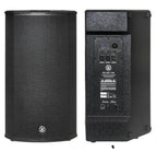רמקול מוגבר Topp Pro KS HD12A – מבט חזיתי ומבט אחורי עם פאנל המיקסר