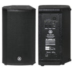 רמקול מוגבר Topp Pro KS HD8A – מבט חזיתי ומבט אחורי עם פאנל המיקסר