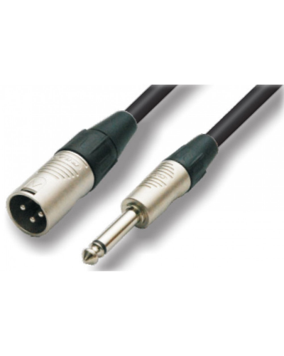 כבל XLR m - PL m מונו