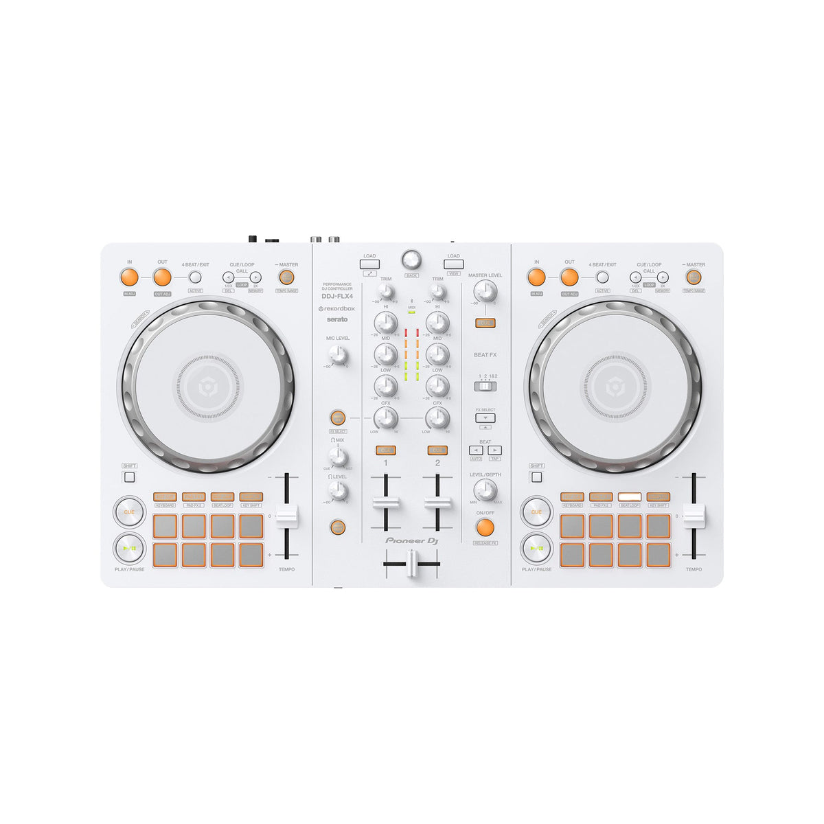 קונטרולר Pioneer DJ DDJ-FLX4 לבן