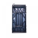 עמדת מטר עשרים טראס שחורה מתקפלת