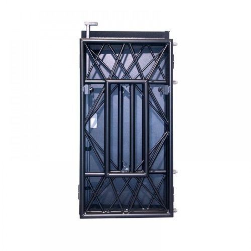 עמדת מטר עשרים טראס שחורה מתקפלת