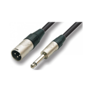 כבל XLR m - PL m מונו