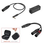 STEREO ISOLATOR 3.5MM<XLRX2