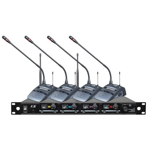 סט 4 מיקרופונים ישיבות -  ICM CONFERENCE 2066