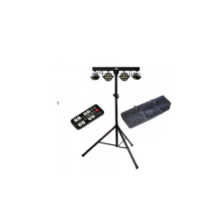 סט תאורה עם לייזר