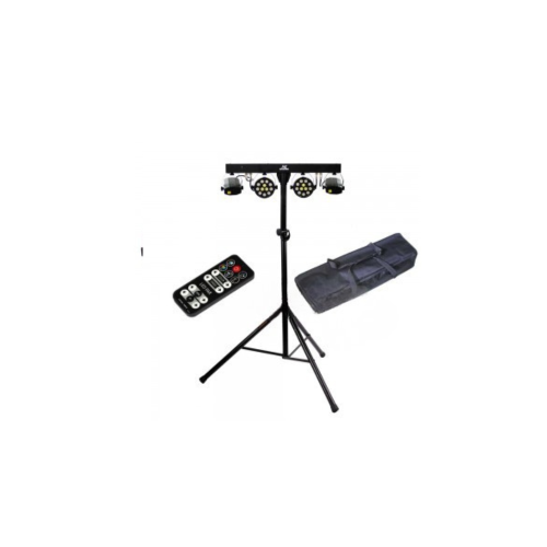 סט תאורה עם לייזר