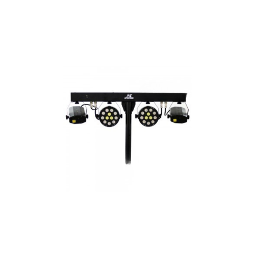 סט תאורה עם לייזר