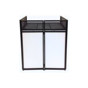  עמדת דיג׳יי קטנה עשויה מתכת ניידת וקלה 